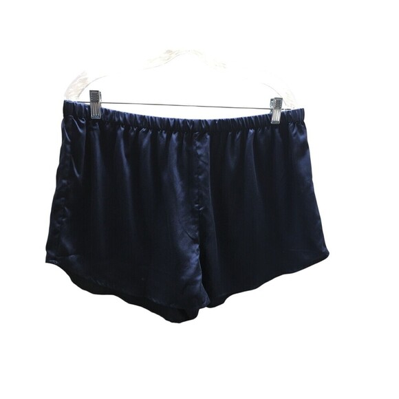 Ettitude Shorts Women's Size XL Navy Stretch 100% Bamboo Lyocell Stretch Light - Picture 1 of 6